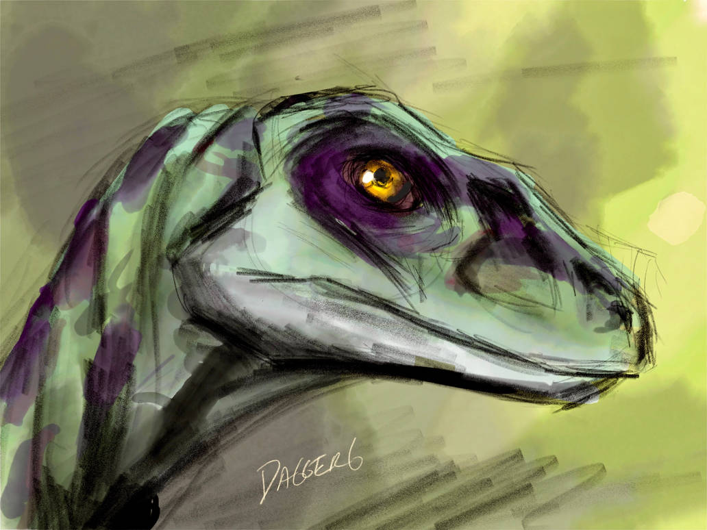 Indigo Raptor Deviantart Raptor by Dagger6art on DeviantArt