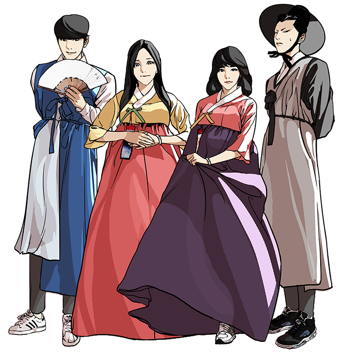 LOOKISM in Hanbok render by kusuo1412 on DeviantArt