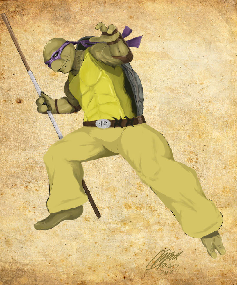 Donatello by WhackAndBlite