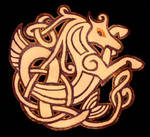 Celtic Sea Horse by Isaiah