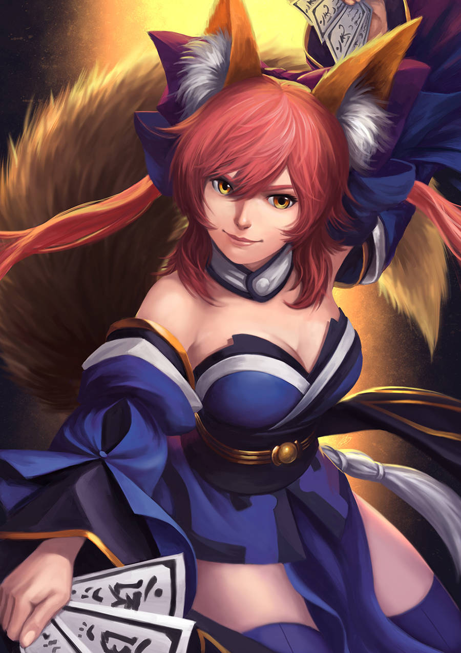 Tamamo no Mae by Luches