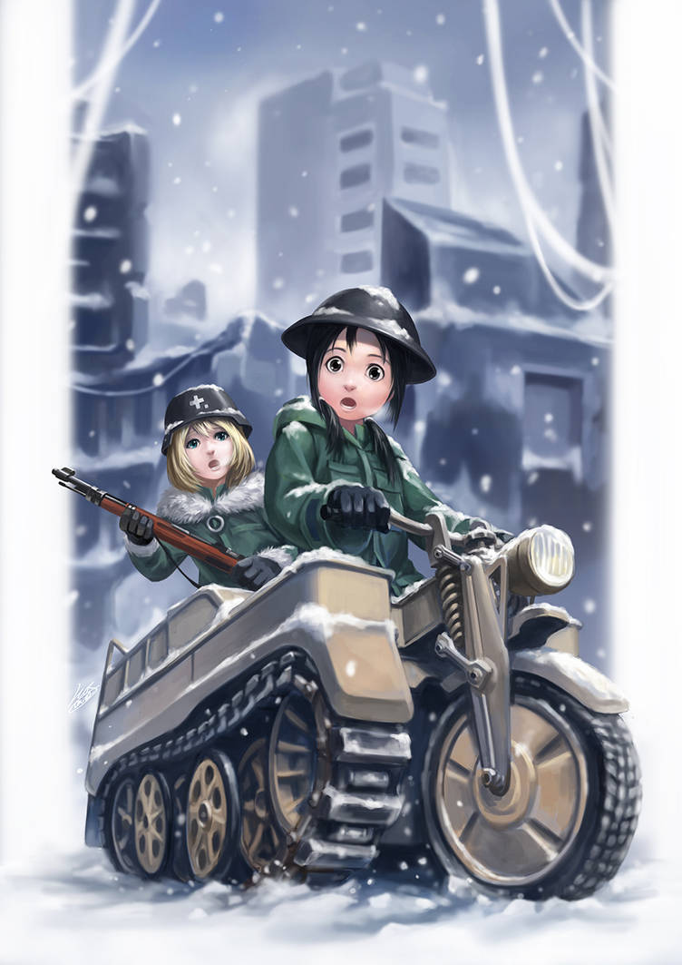 Shoujo Shuumatsu Ryokou by Luches