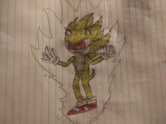 Fleetway Super Sonic comic remake by me by Yoshisquad05 on DeviantArt