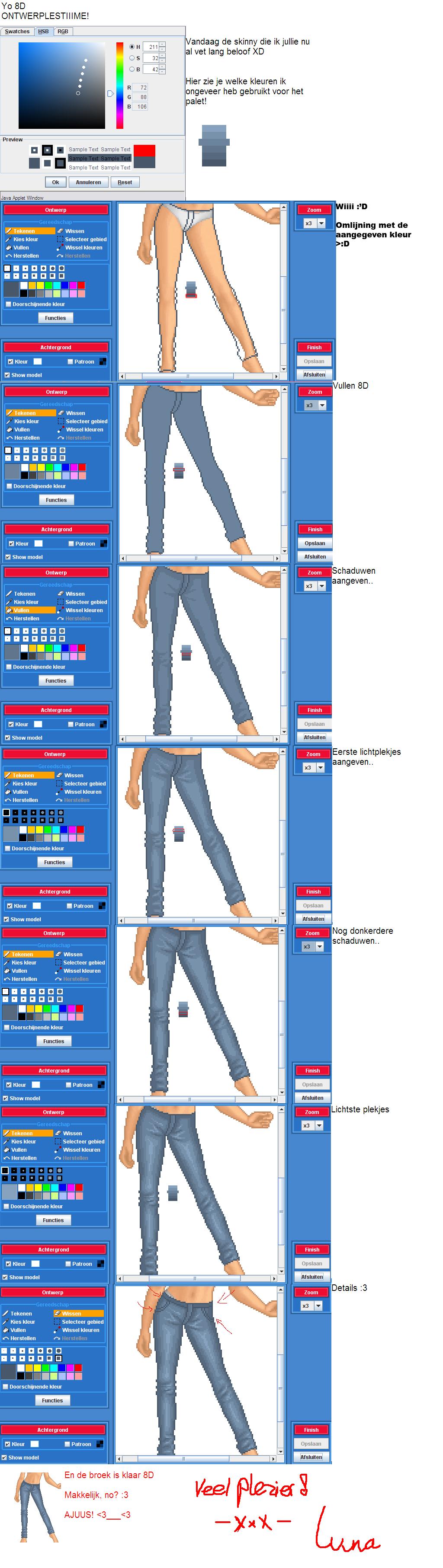 Jeans Tutorial GoSupermodel