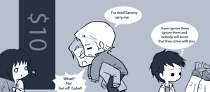 Day 9: Hanging out with friends (Sabriel)