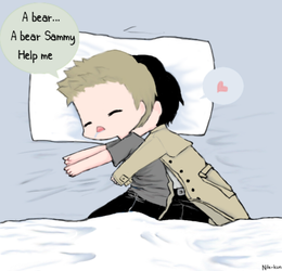 Day 17: Spooning (Destiel)