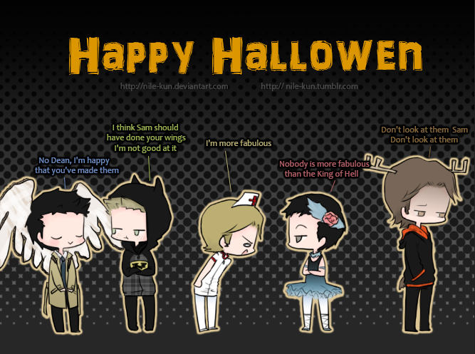 Happy Halloween :'D by Nile-kun
