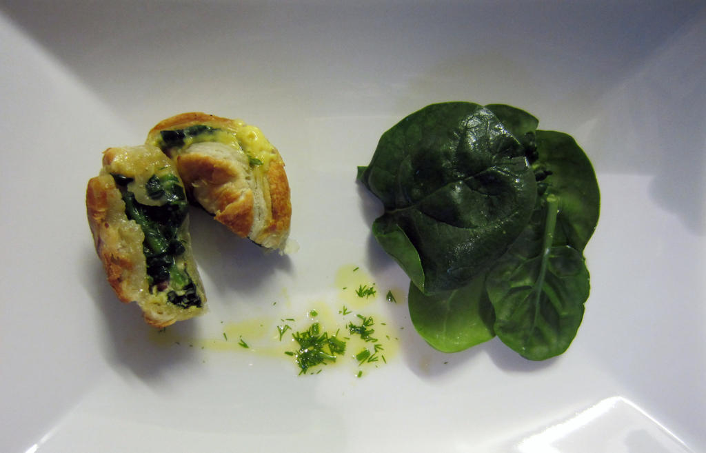 LIL'PIE MUSHROOMS/ BABY SPINACH