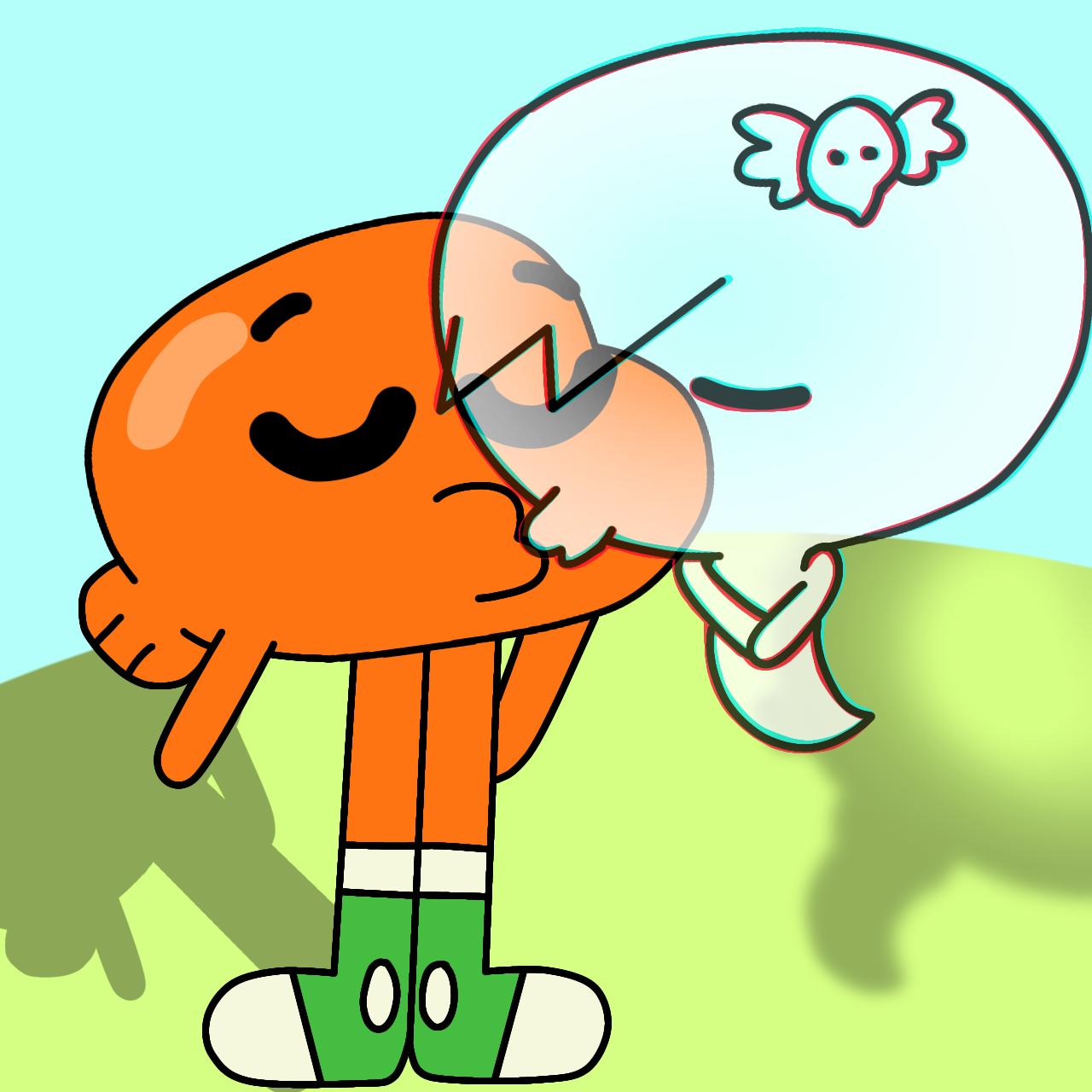 Penwin gumball and penny Darwin and carrie by gumball6467 on DeviantArt