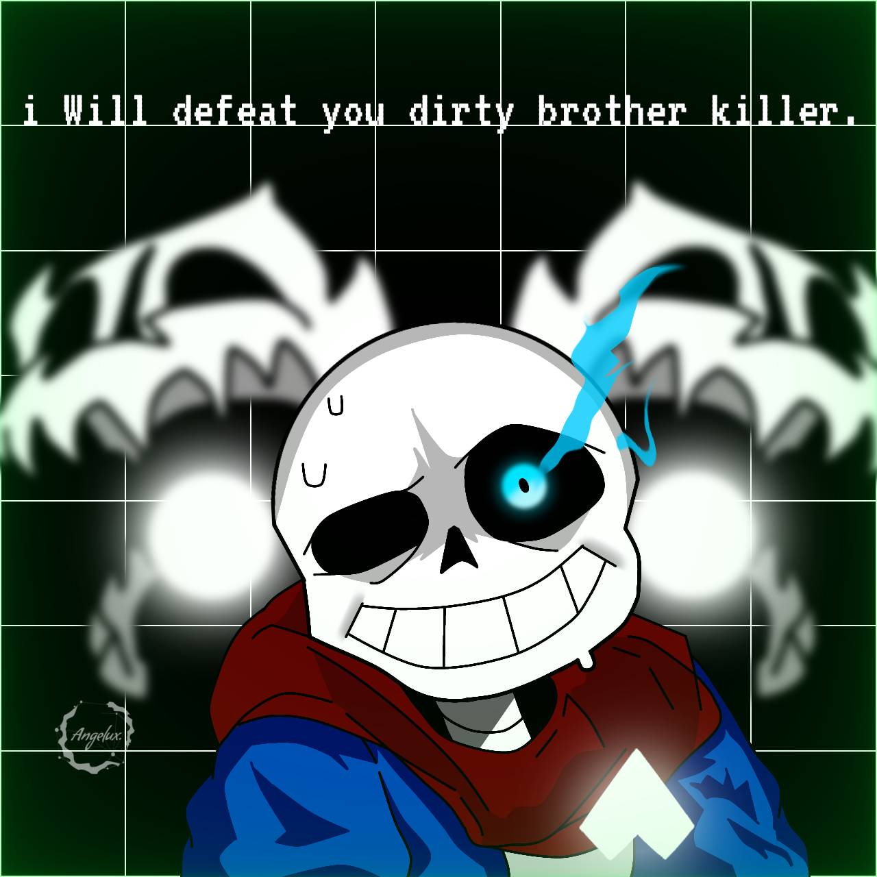 Killer sans phase 2 by Ducred-blue on DeviantArt