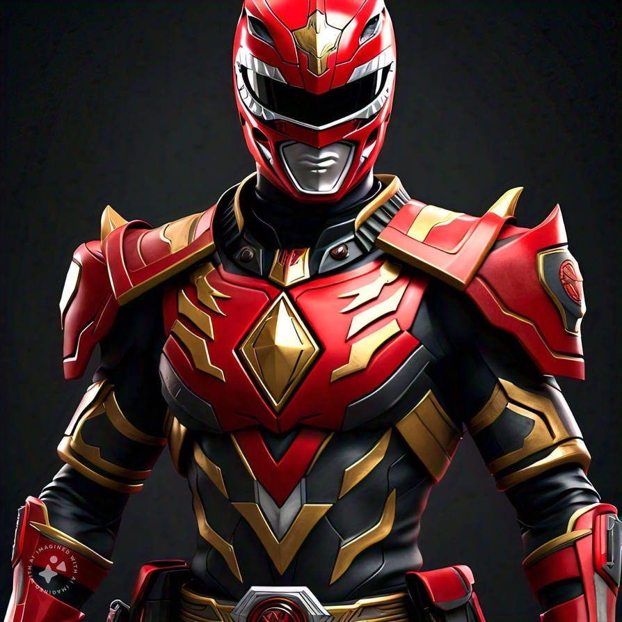 Red Power Ragner Power Rangers- Red Ranger by Nero8900 on DeviantArt