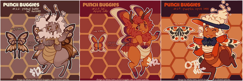 punch buggies: fall flavour (2/3 open)