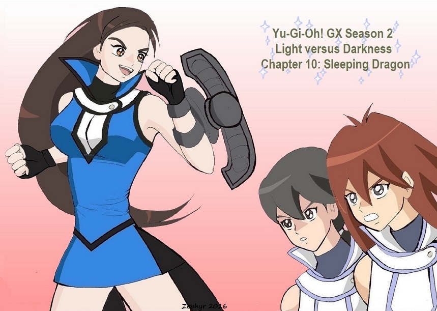 Yu-Gi-Oh! GX Light vs Darkness Chapter 10 Cover by Zephyr-of-Darkness