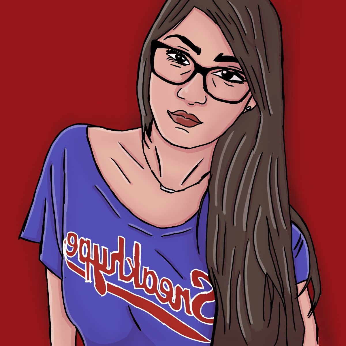 MIA KHALIFA FAN ART by iandresasteteb on DeviantArt