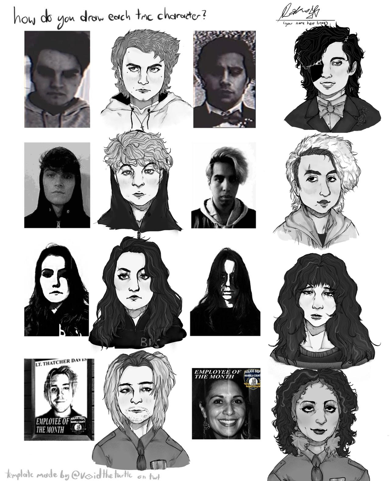 TMC Characters In My Style by PurpleGlasses666 on DeviantArt