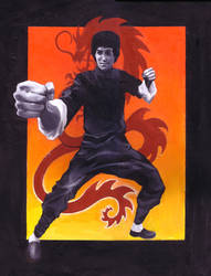 Bruce Lee AP ART PROJ.