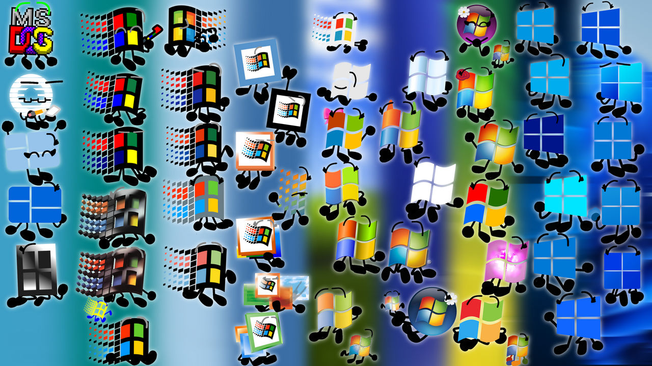 All Windows OS by Windows-XP-2001 on DeviantArt