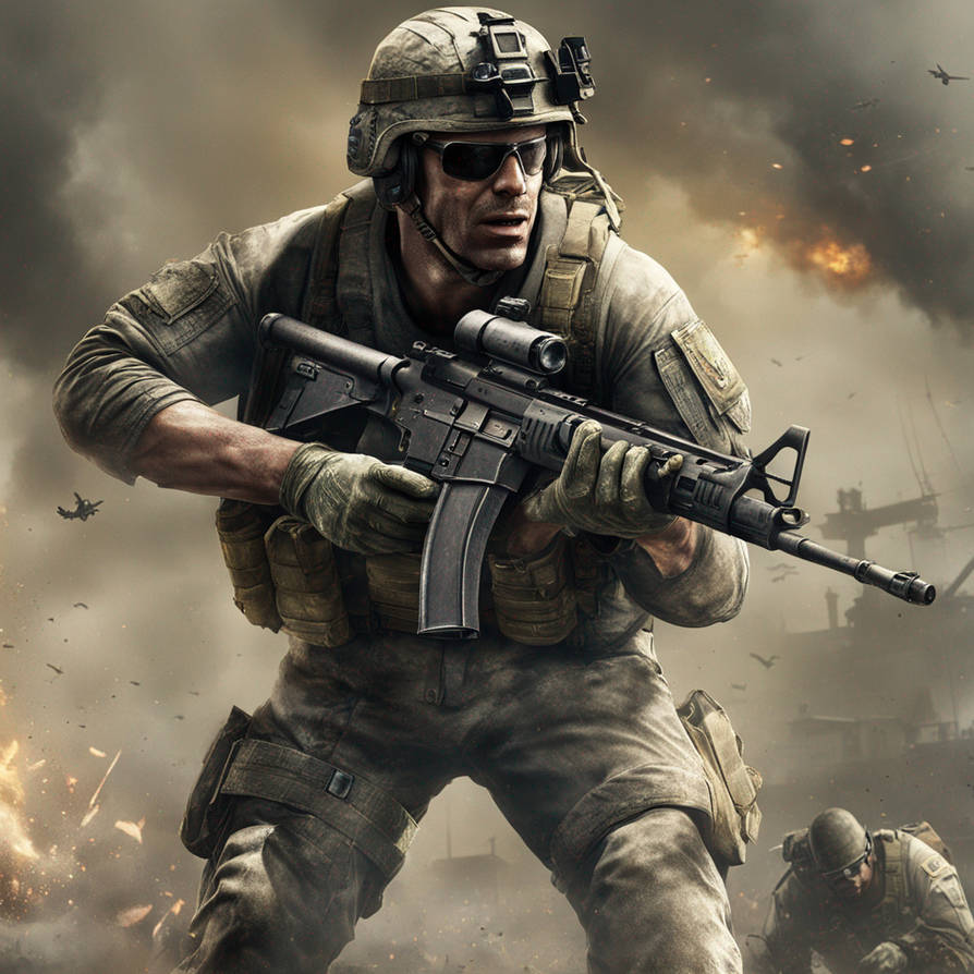 Call of duty soldier by Coffyggg8 on DeviantArt
