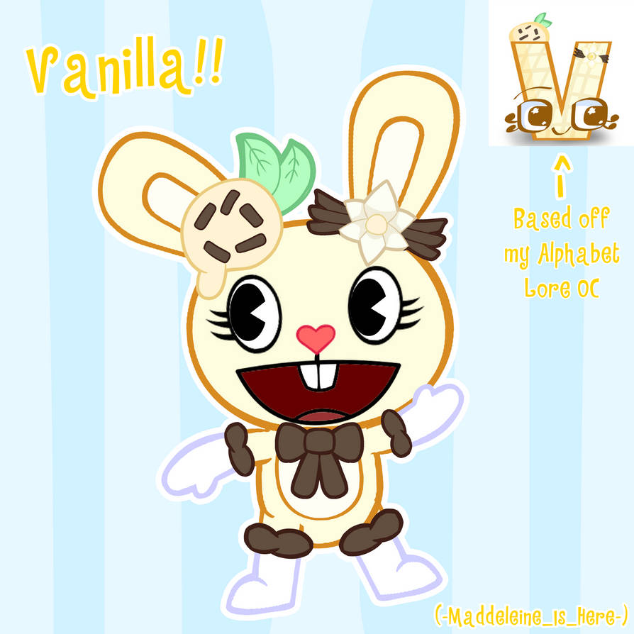 (HTF OC) Vanilla the Bunny!! by MaddeleineIsHere on DeviantArt