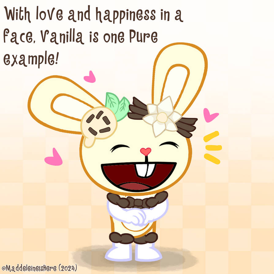 (HTF OC) The Vanilla Bunny Ever! by MaddeleineIsHere on DeviantArt