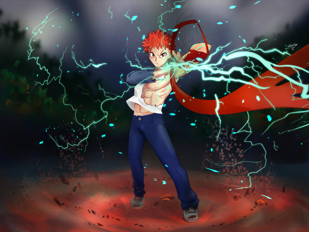 Heaven's Feel Shirou Emiya by SibArtsmen on DeviantArt