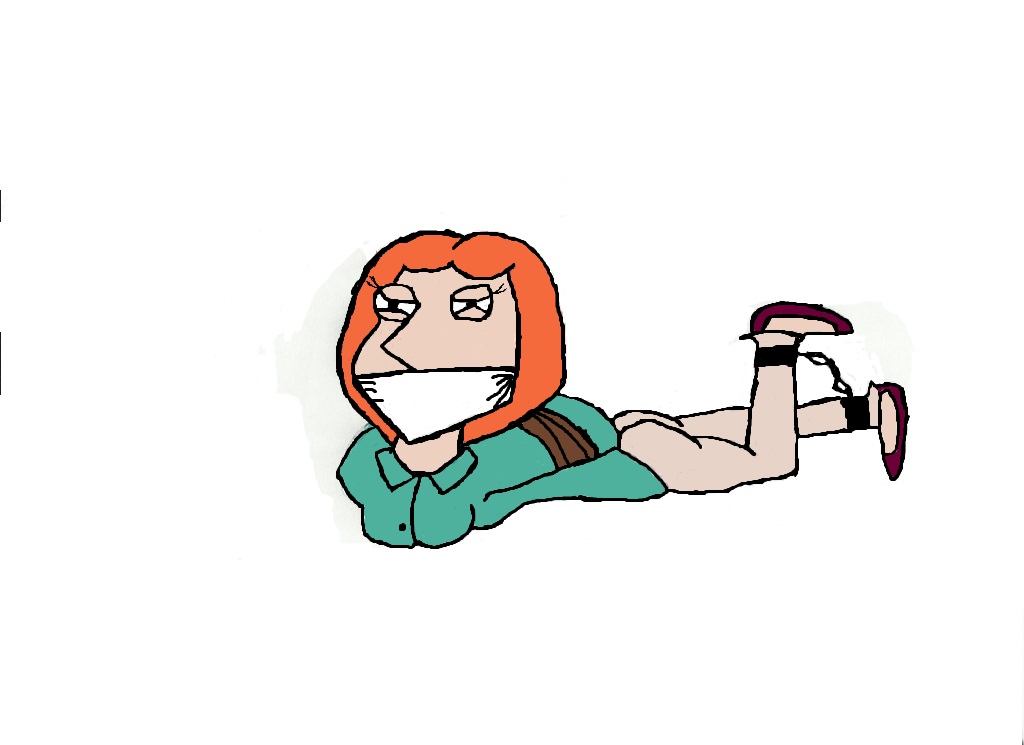 Lois Griffin Gagged Digitally colored