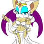 Rouge the Bellydancer colored