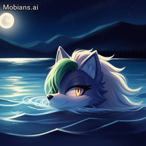 Roxanne's Night Swim 2 by FallNightWolf on DeviantArt