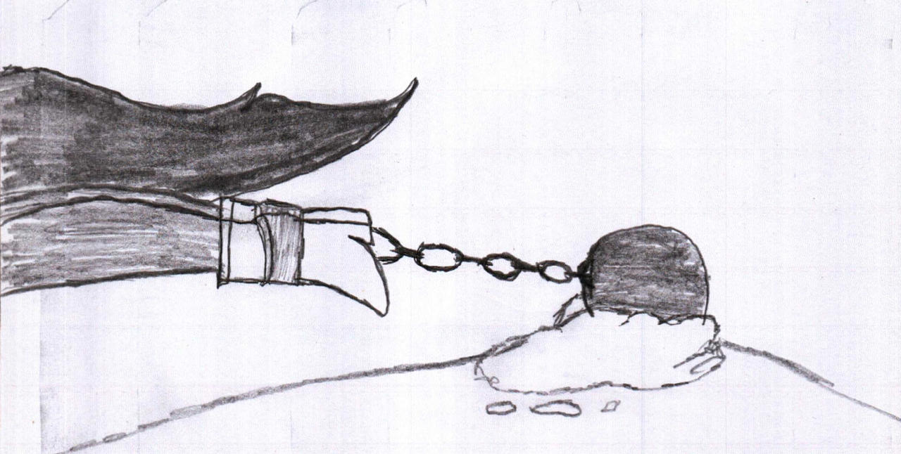 Shackled Foot Daphne's shackled ankles by FallNightWolf on DeviantArt