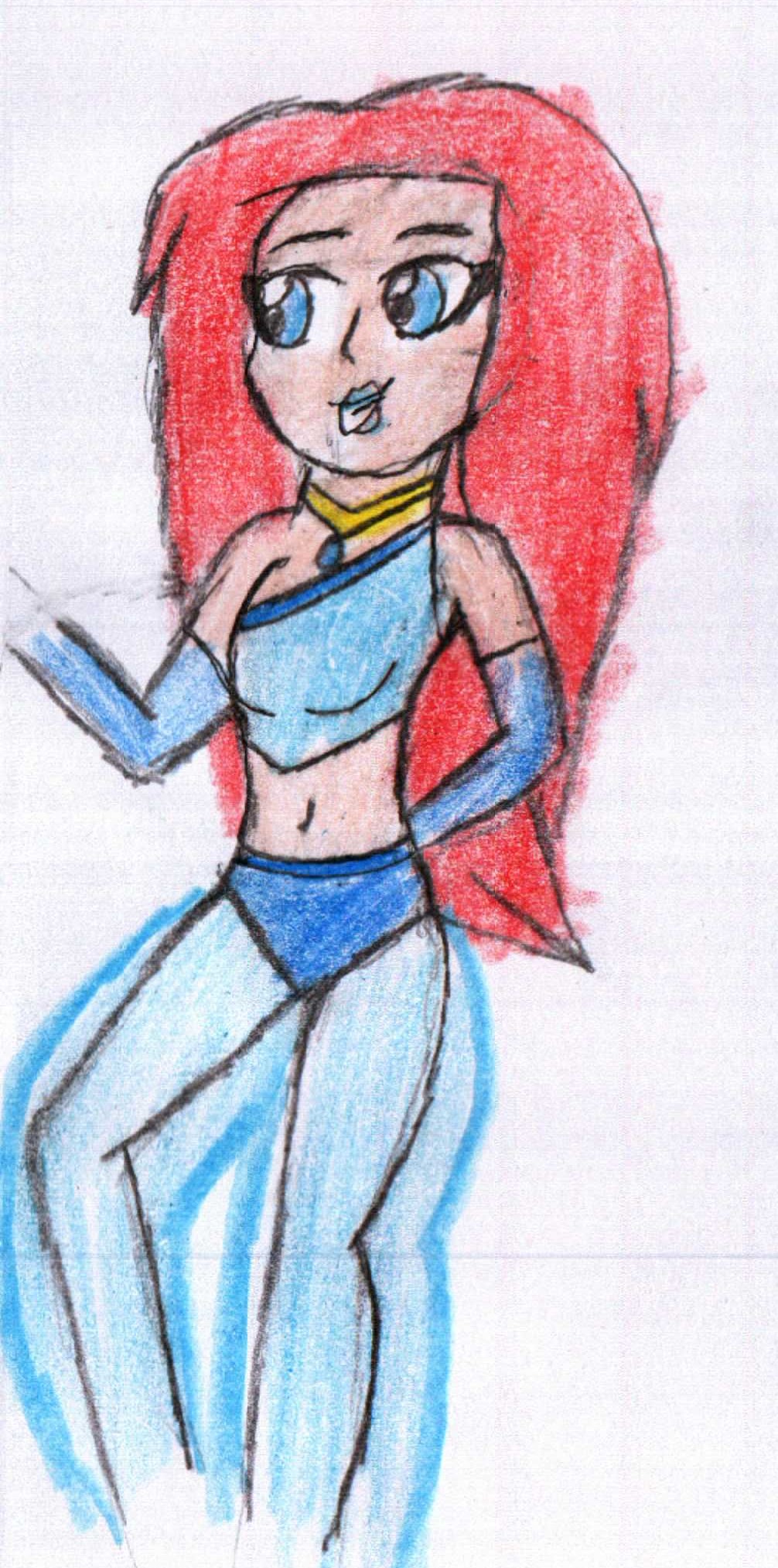 Jessica Fox (humanized) by FallNightWolf on DeviantArt