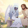 Jesus comforts Sera