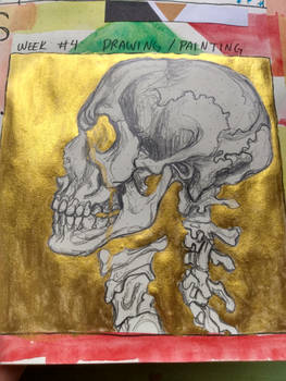 Gold Skull