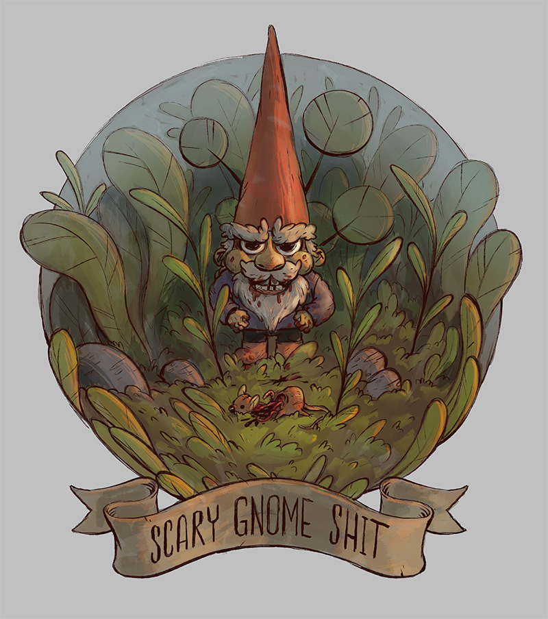 Scary Gnome Shit