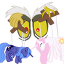 Celestia and Luna's First Defeat