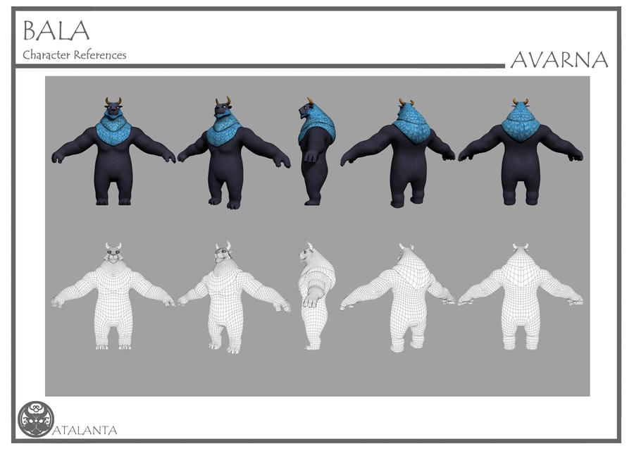 BALA - Model Sheet by B-on-D on DeviantArt