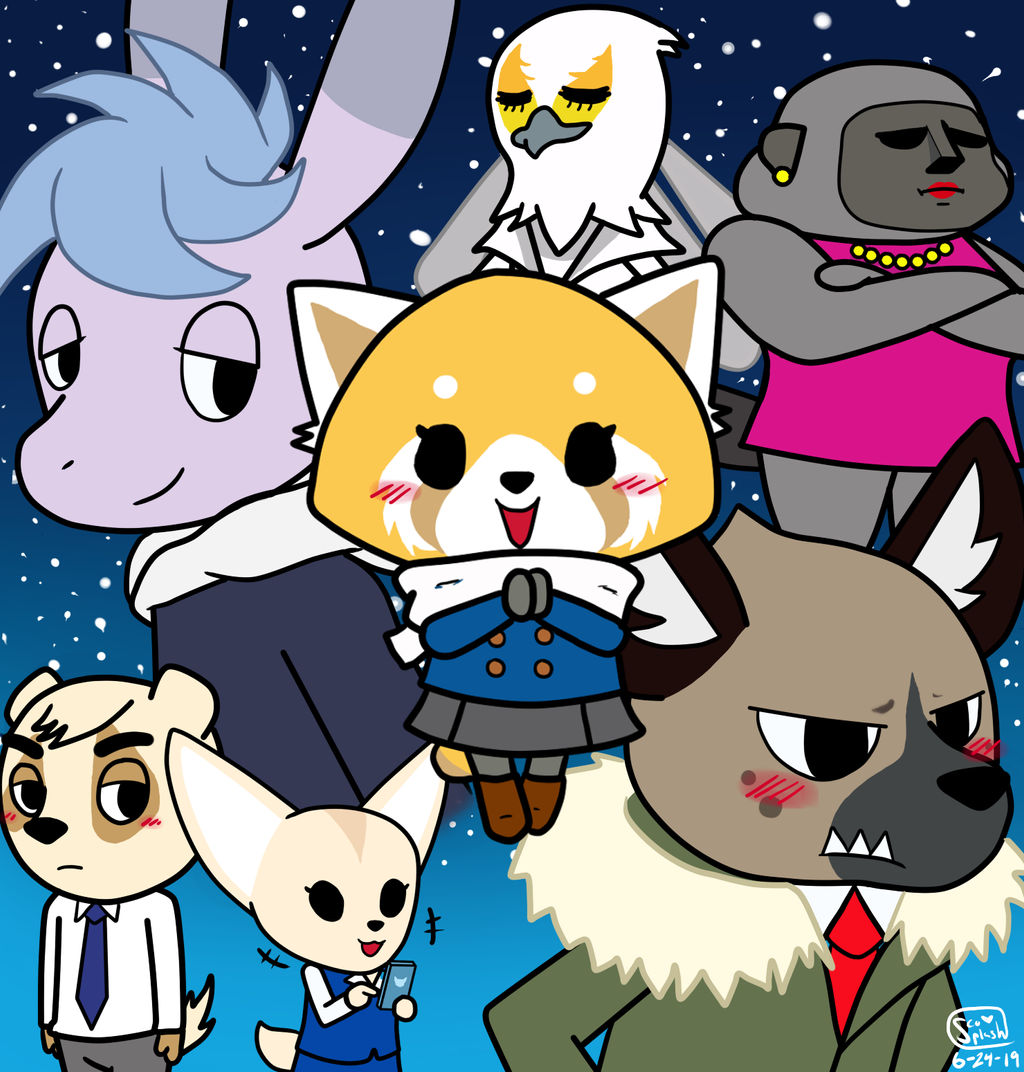 Aggretsuko Refrence Aggretsuko Season 2 by scosplash on DeviantArt