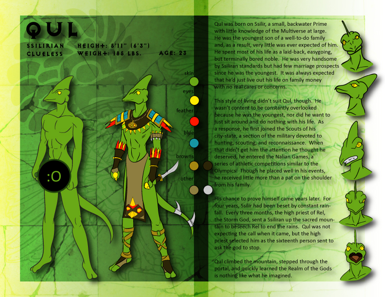 PS - Qul Character Sheet by kaitou-kage