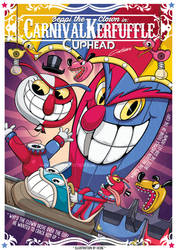 CARNIVAL KERFUFFLE - cuphead poster