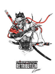 Genji - Blackwatch Skin from OVERWATCH