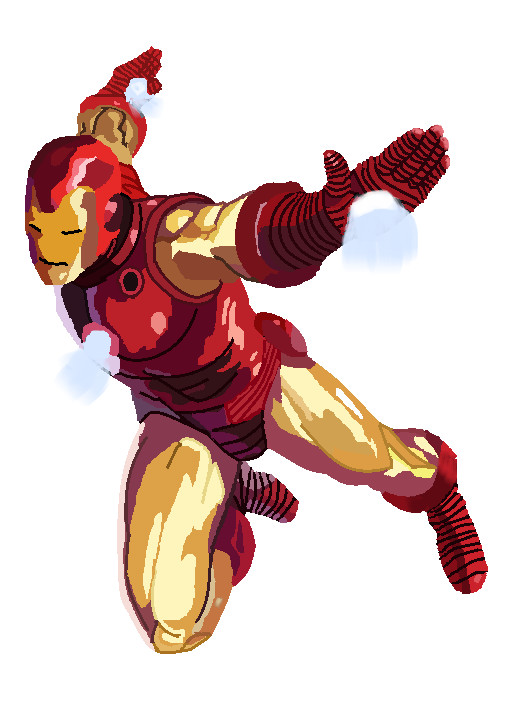 Iron Man- No Lineart