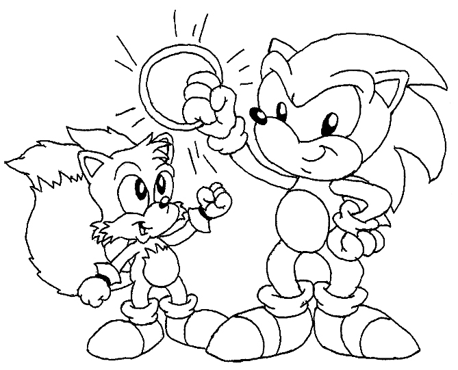 TAILS GOOGLES BABY SONIC 