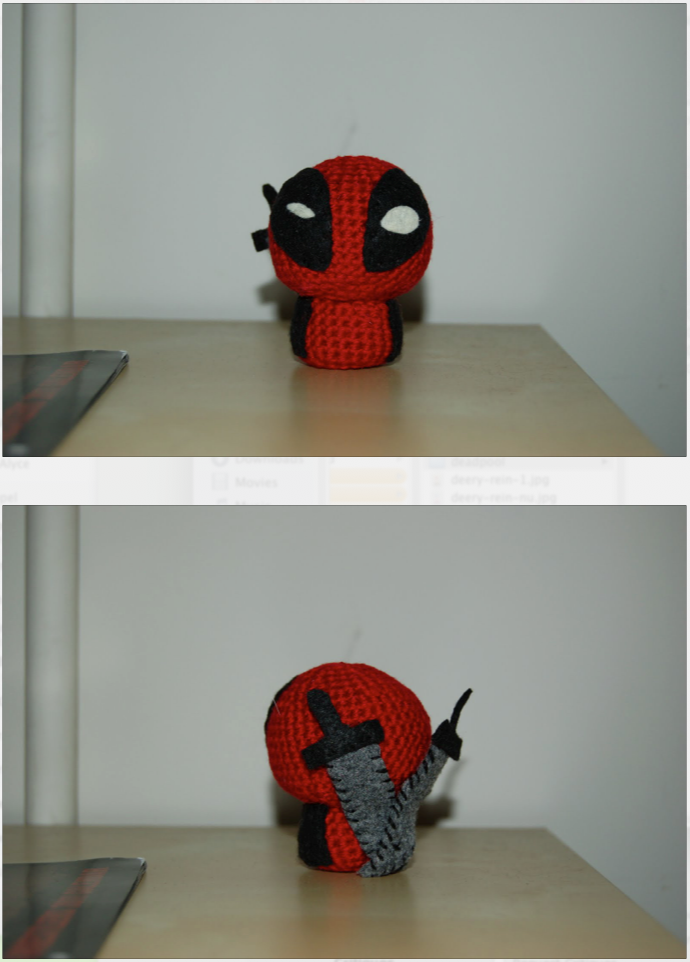 Deadpool Crocheted