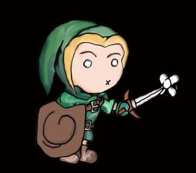 Chibi link kills fairy