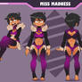 Miss Madness reference sheet