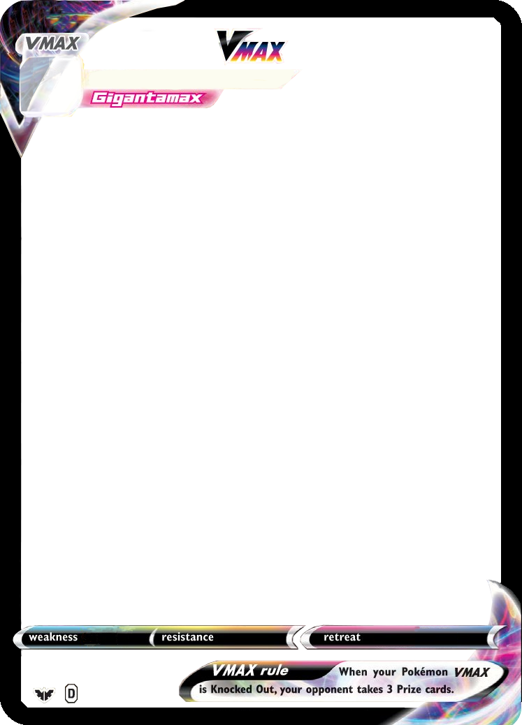 Pokemon Sword and Shield V Card Template by TepekPorigon2 on DeviantArt