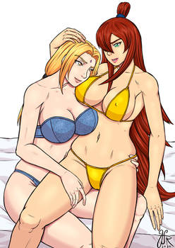 Tsunade and Mei