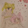 Princess Serenity and Chibiusa