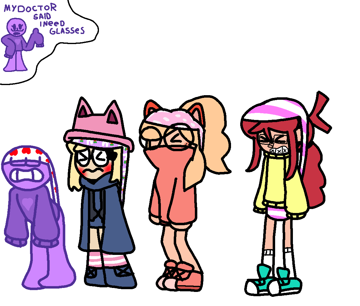 Hyperdjan (Fanart) the 4 dorks by fakemrdrop on DeviantArt