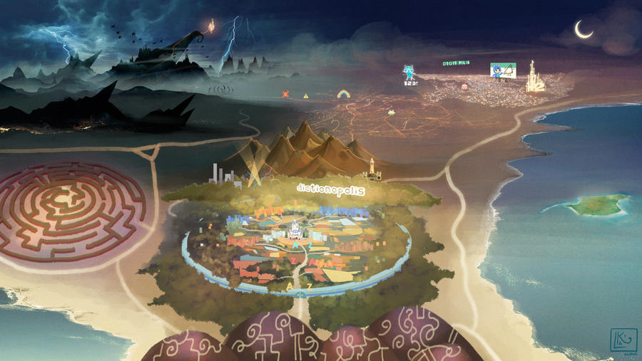 Phantom Tollbooth - Map by leticiakao on DeviantArt