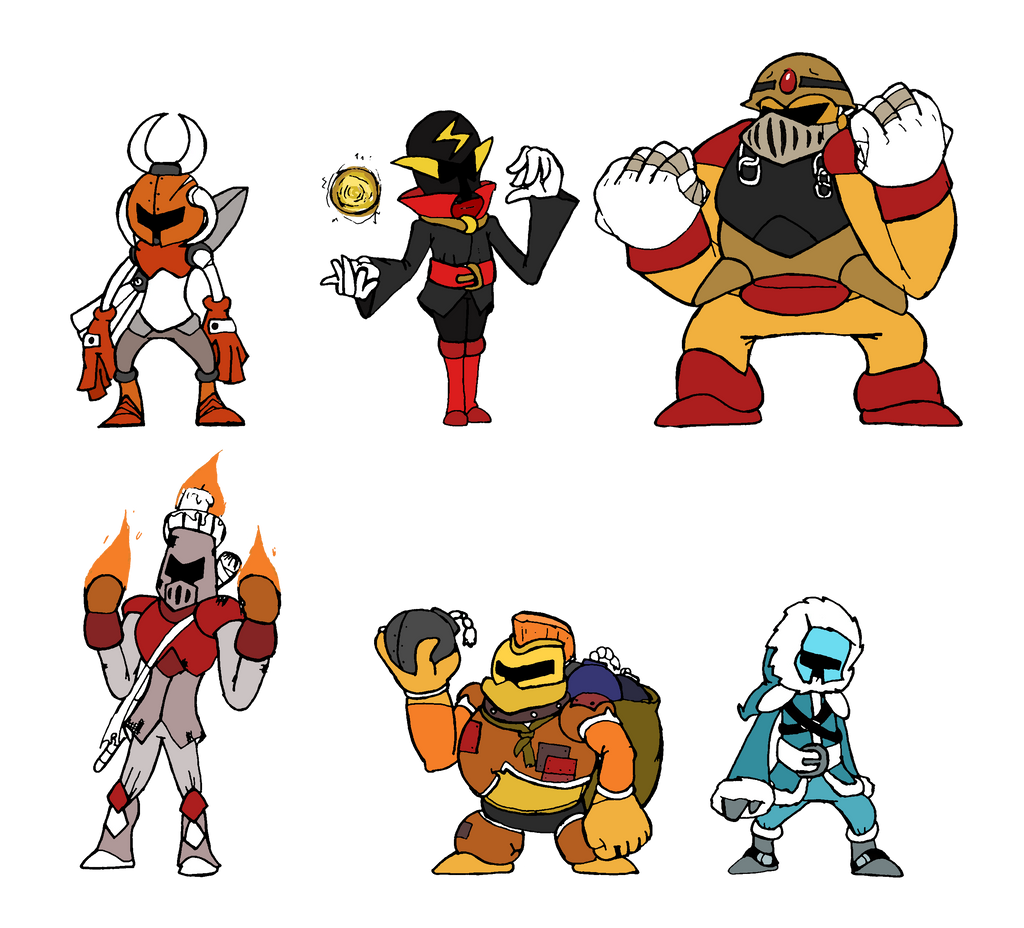 Robot Master Knights